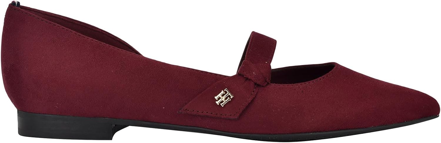 картинка Женские балетки Tommy Hilfiger Venny 2, Dark Red от магазина Одежда+
