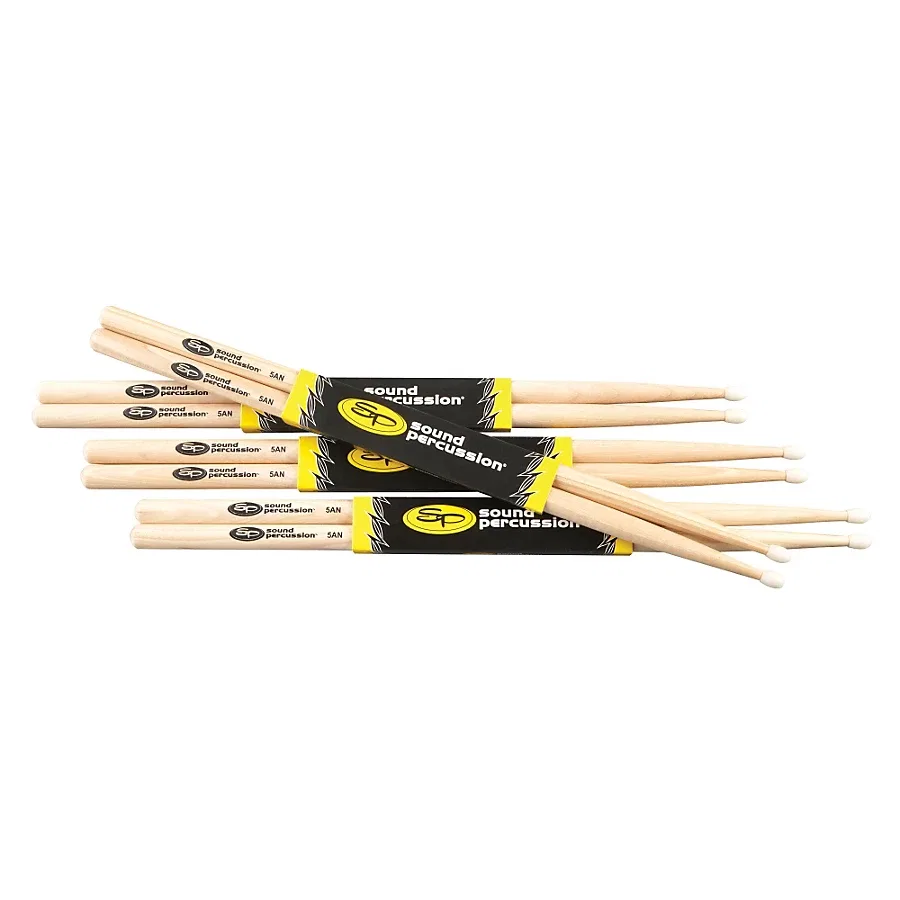 картинка Барабанные палочки, 4 пары, 5A, Sound Percussion Labs, Nylon от магазина Одежда+