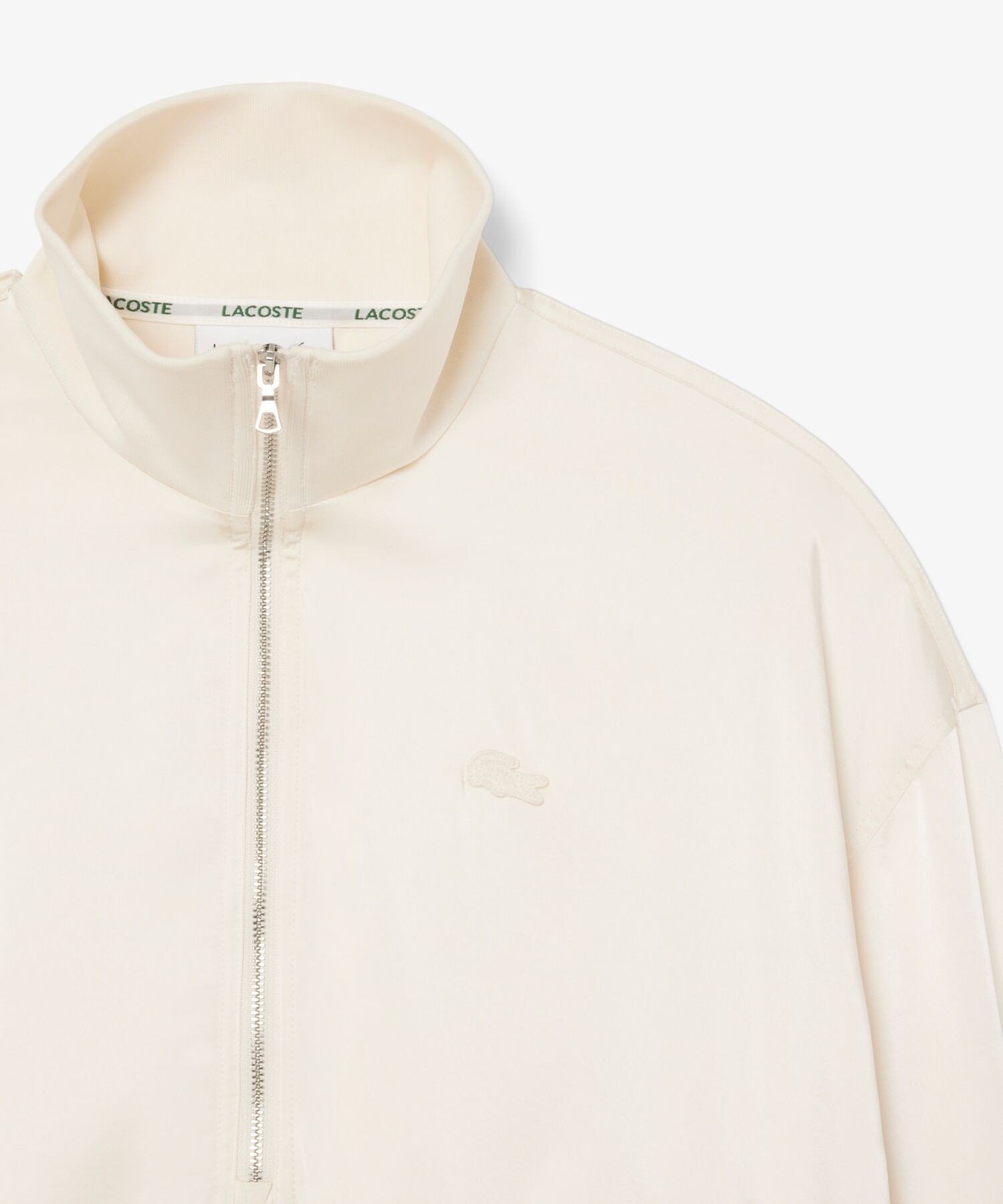 картинка Анорак с воротником-стойкой Lacoste, off white от магазина Одежда+