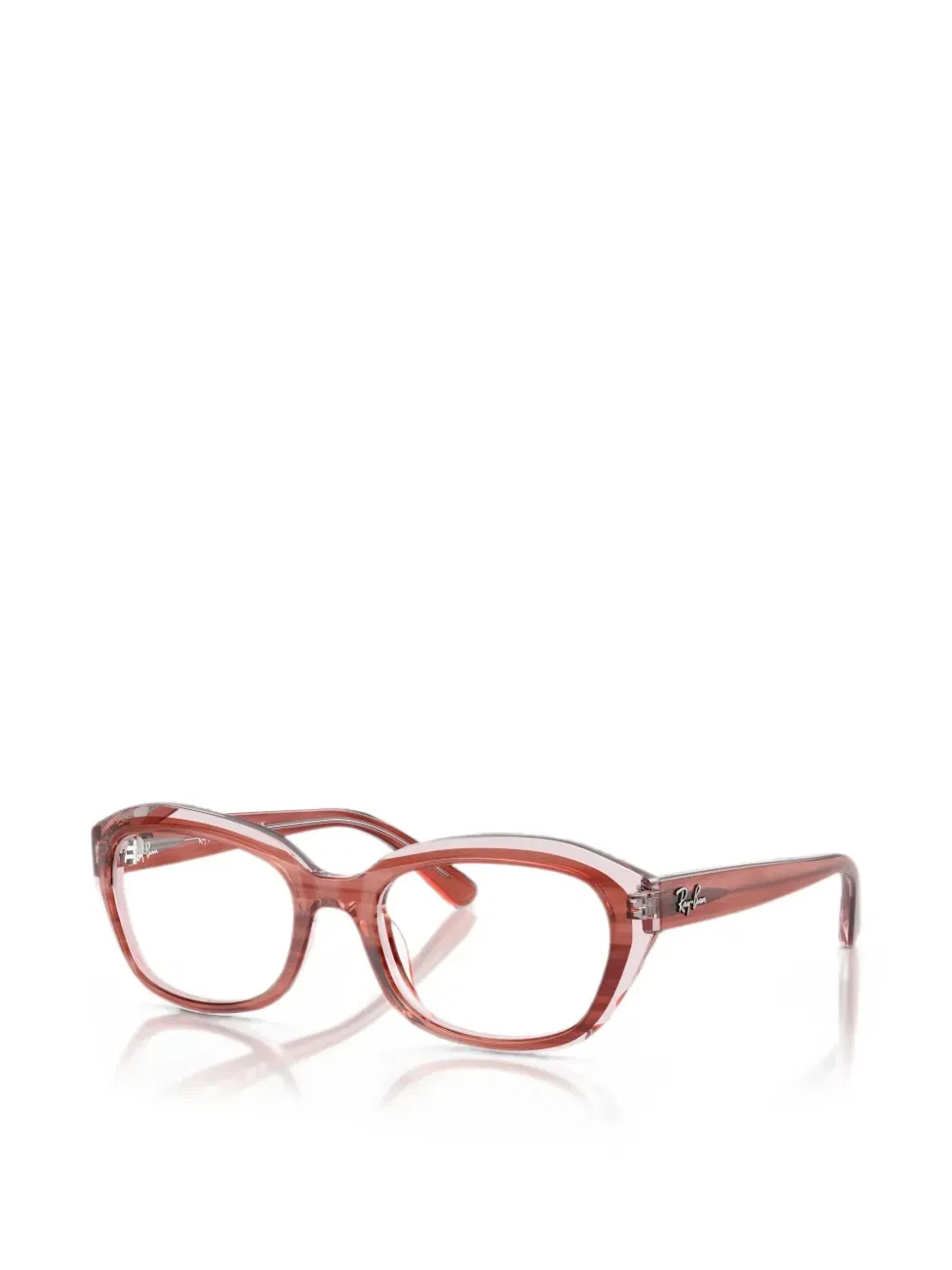 картинка Геометрические очки в оправе RAY-BAN JUNIOR, розовый от магазина Одежда+