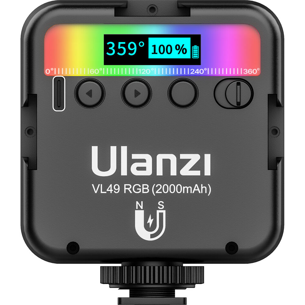 картинка Ulanzi VL-49 Перезаряжаемый мини-светильник RGB от магазина Одежда+