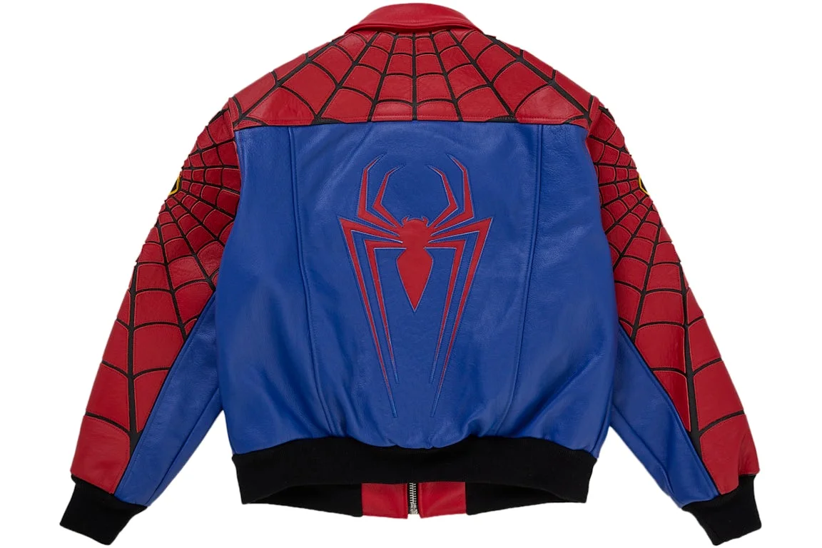 картинка Куртка Supreme Vanson Leathers Spider-Man, мультиколор от магазина Одежда+
