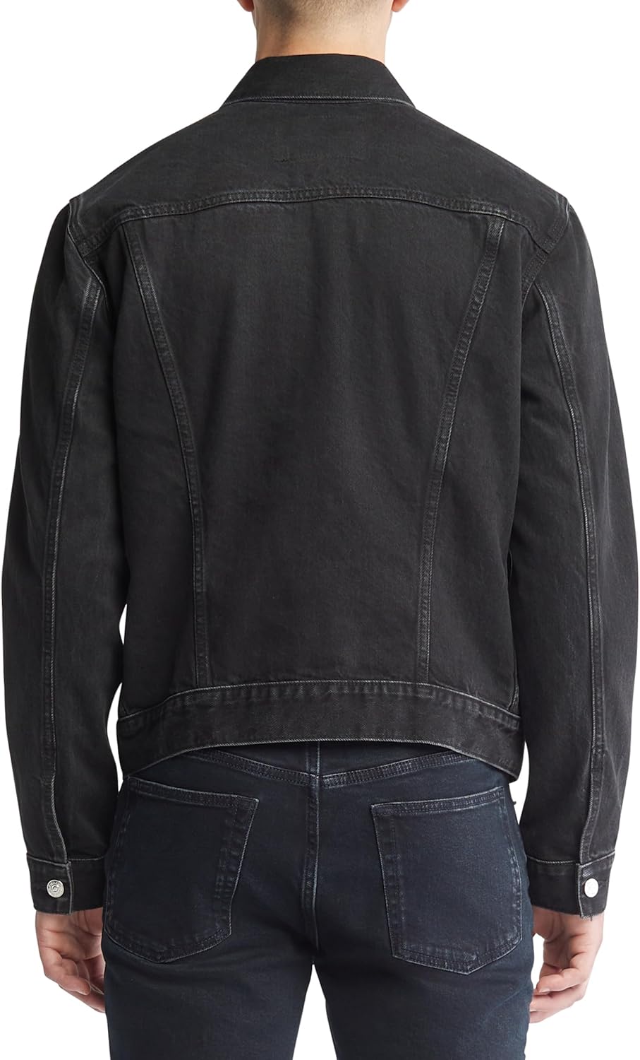 картинка Мужская джинсовая куртка Calvin Klein, Black от магазина Одежда+