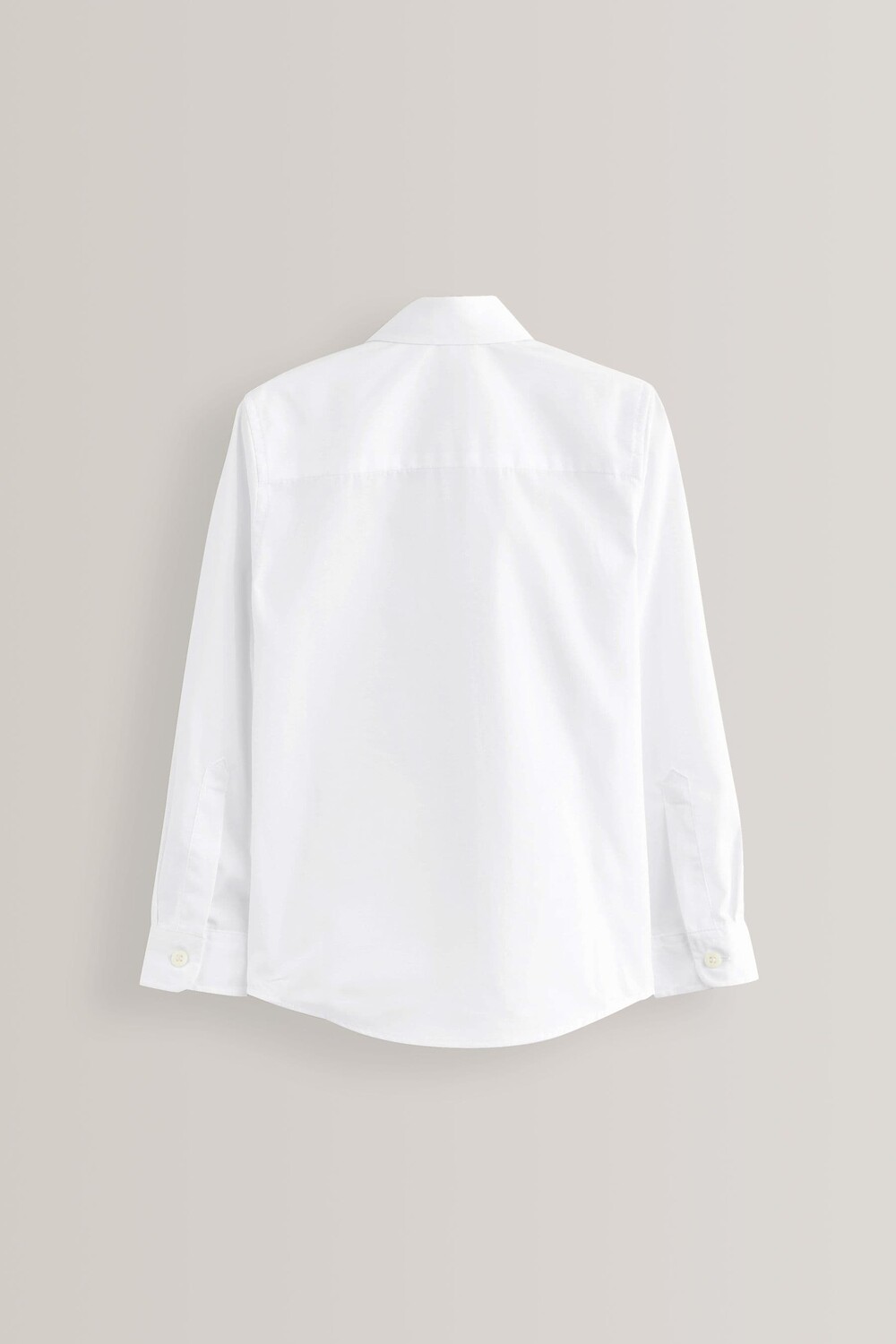 картинка Комплект рубашек Next long sleeves, приталенный крой, 2 предмета, белый от магазина Одежда+