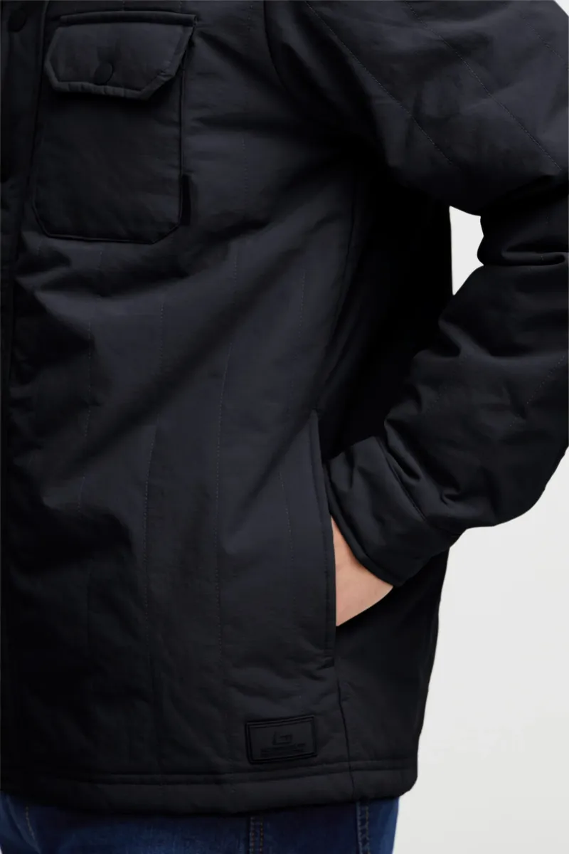 картинка Куртка-рубашка из смесового материала "BLEND BHJacket", черный от магазина Одежда+