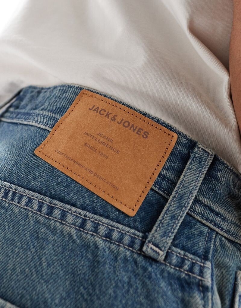 картинка Синие мешковатые джинсы Jack & Jones alex от магазина Одежда+