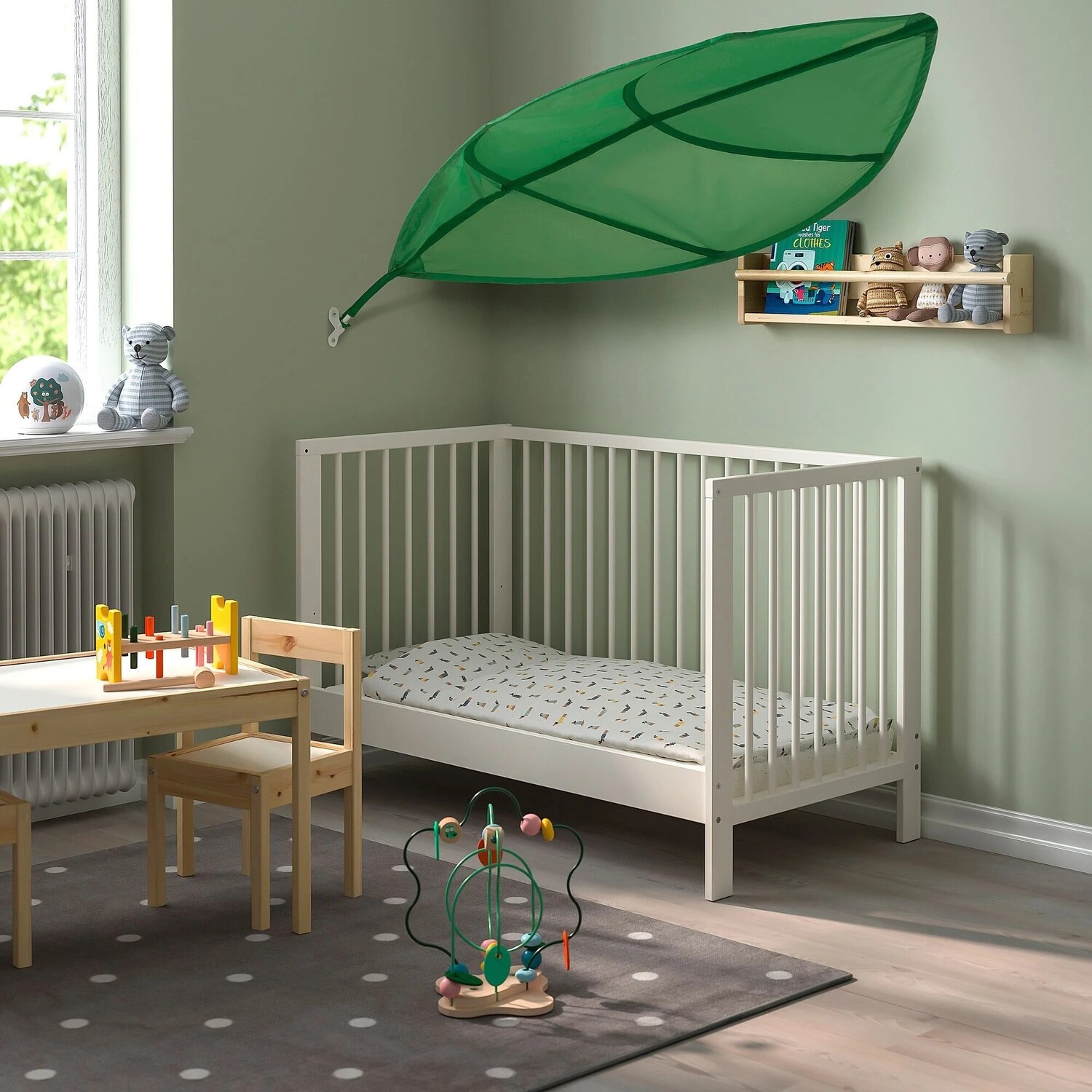 картинка Балдахин для кровати Ikea Lova, 136x90 см, зеленый от магазина Одежда+