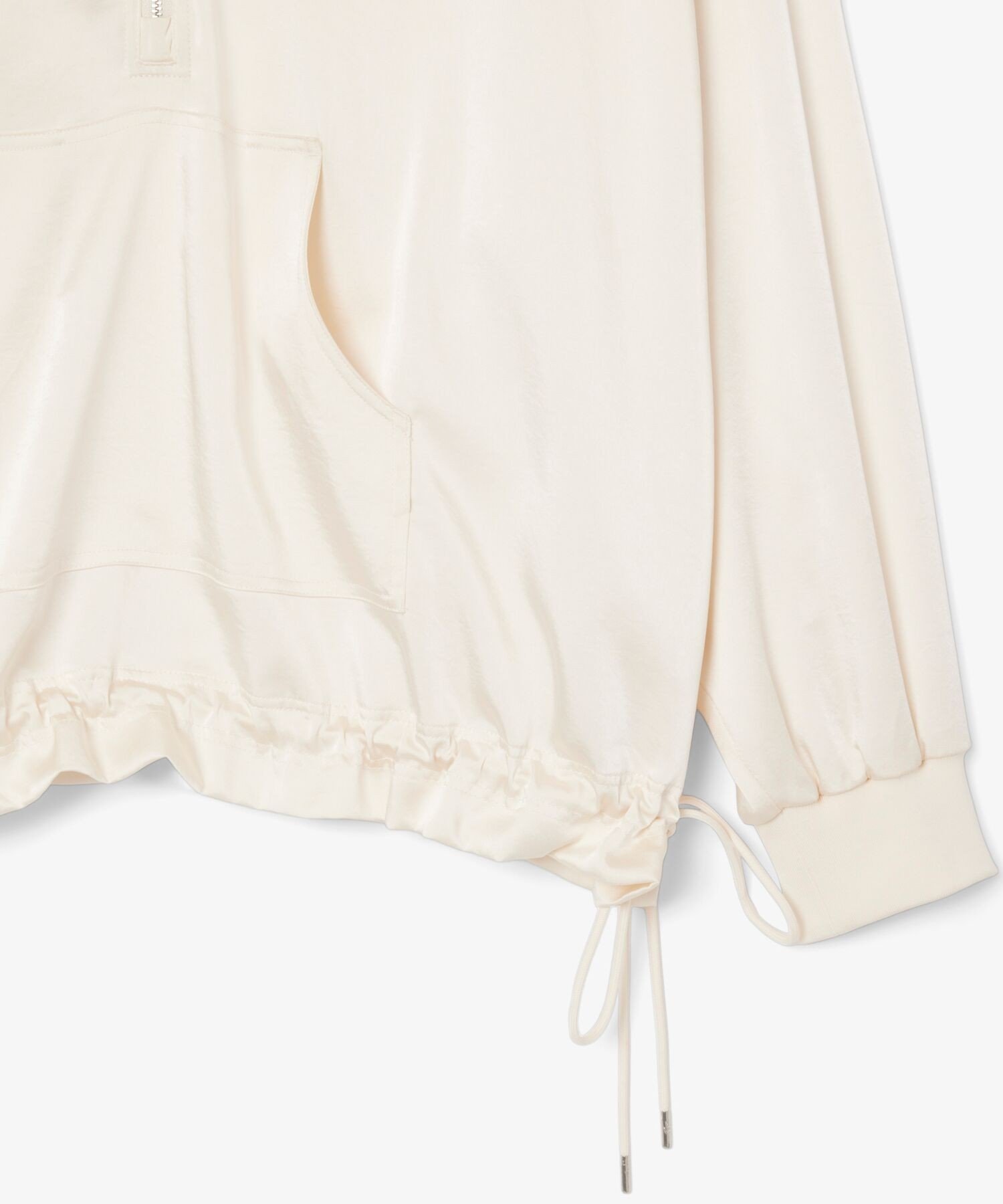 картинка Анорак с воротником-стойкой Lacoste, off white от магазина Одежда+