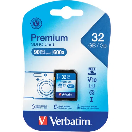 картинка Карта памяти Verbatim 32GB Premium UHS-I SDHC от магазина Одежда+