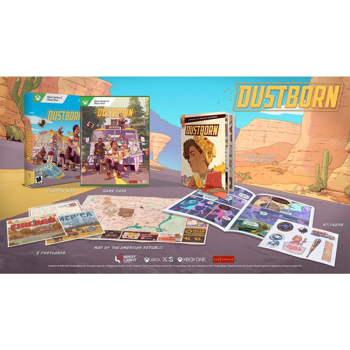 картинка Видеоигра Dustborn - Xbox Series X, Xbox One от магазина Одежда+
