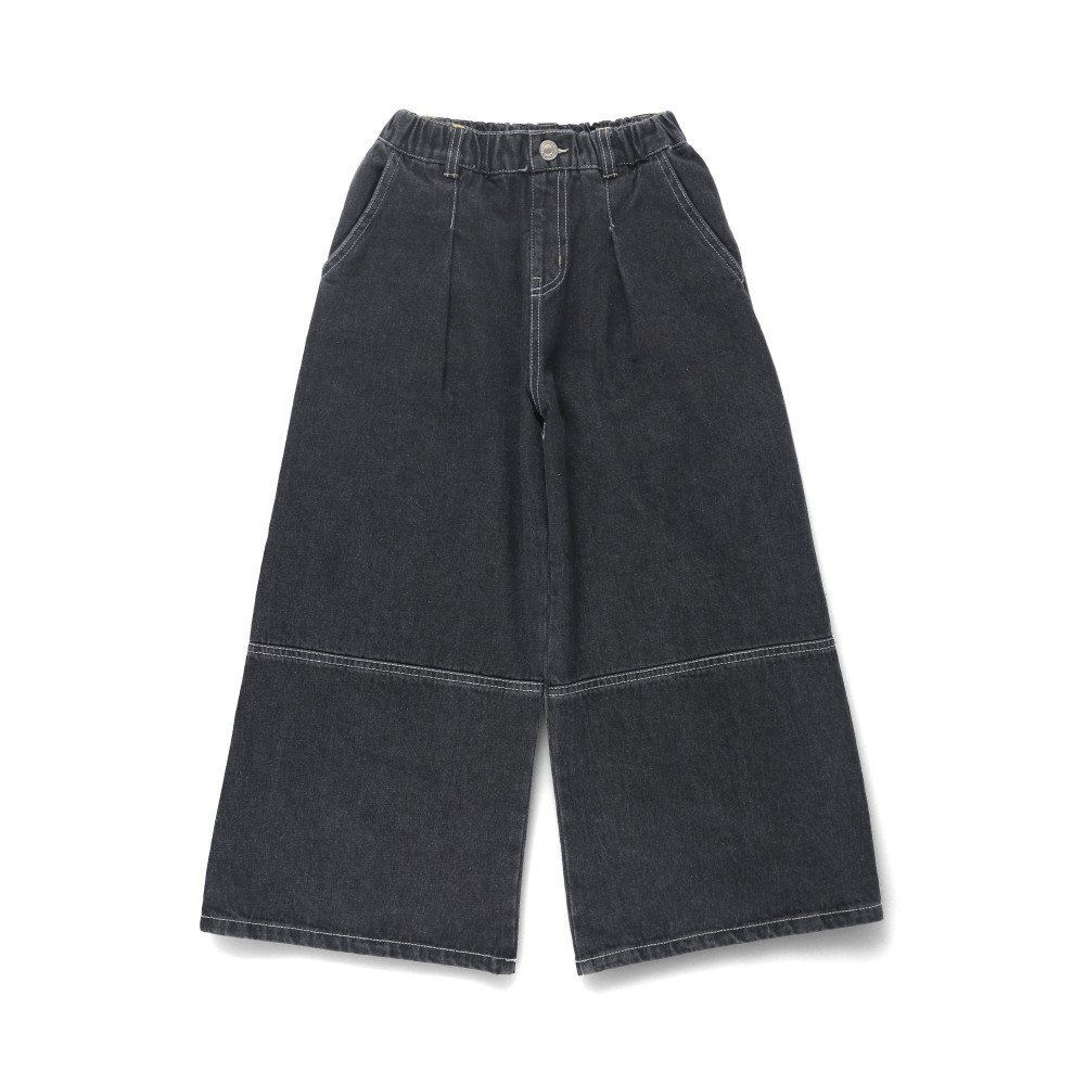 картинка Заправленные широкие джинсы Branshes, Charcoal Gray от магазина Одежда+