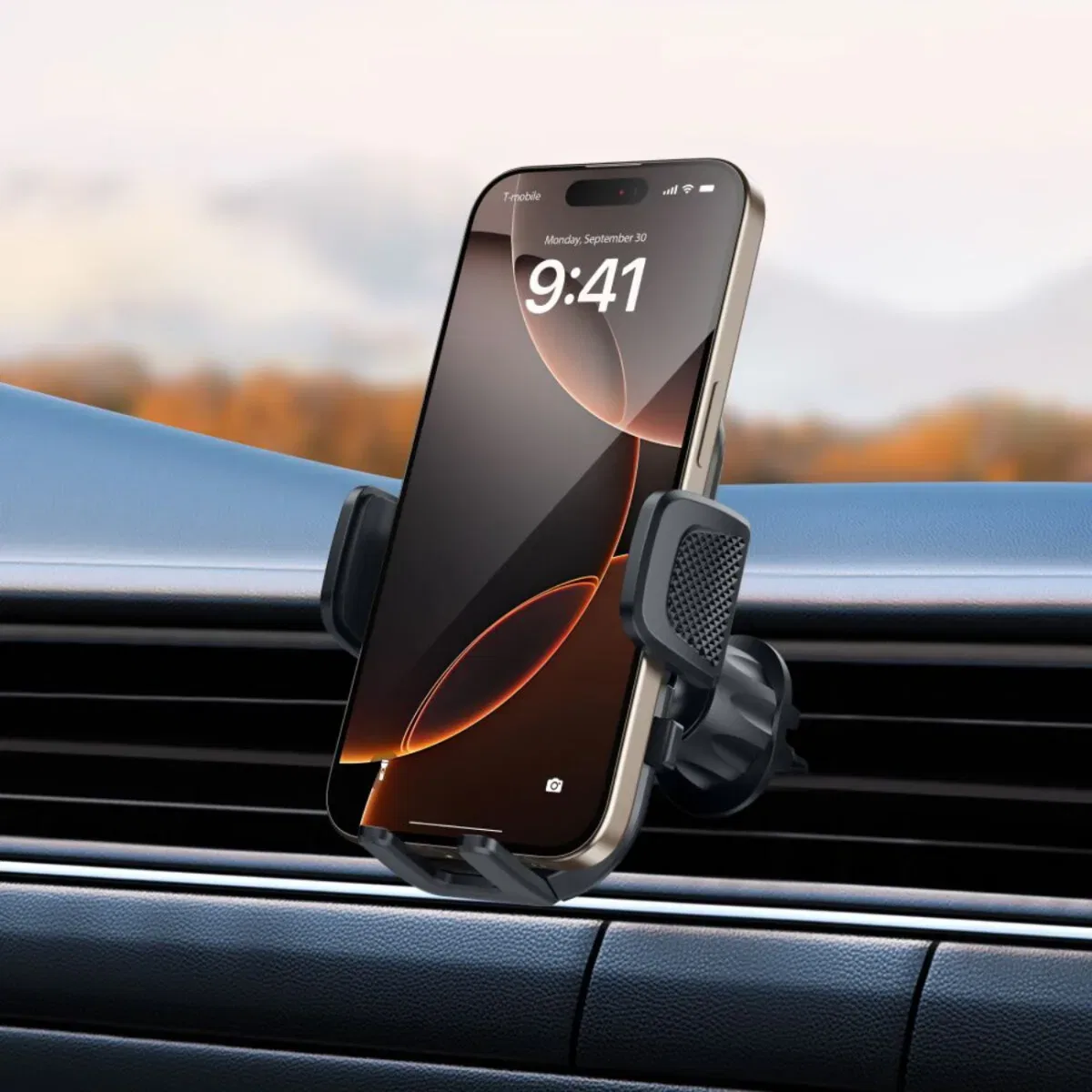 картинка Автомобильное крепление TechProtect V8, черный от магазина Одежда+
