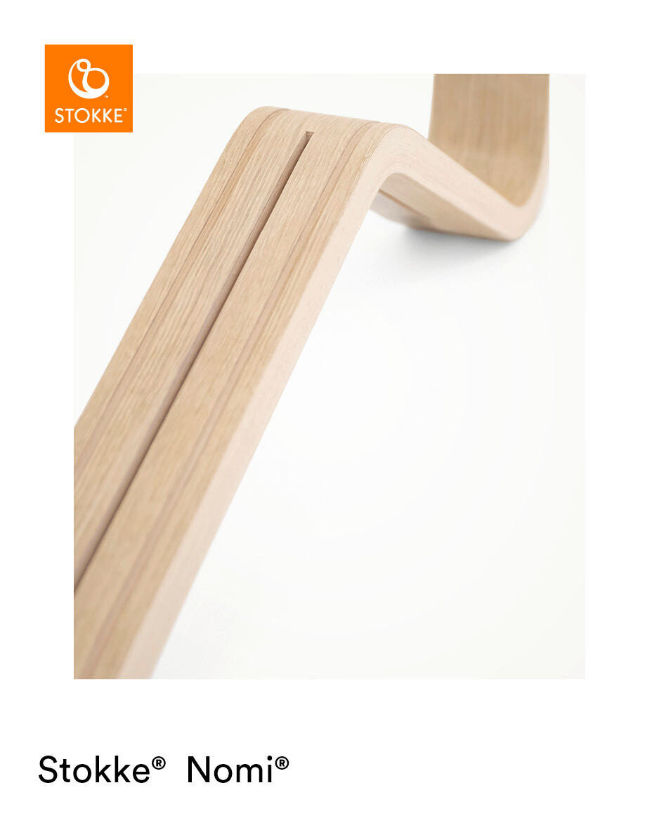 картинка Стульчик nomi grey натуральный цвет Stokke, серый/бежевый от магазина Одежда+