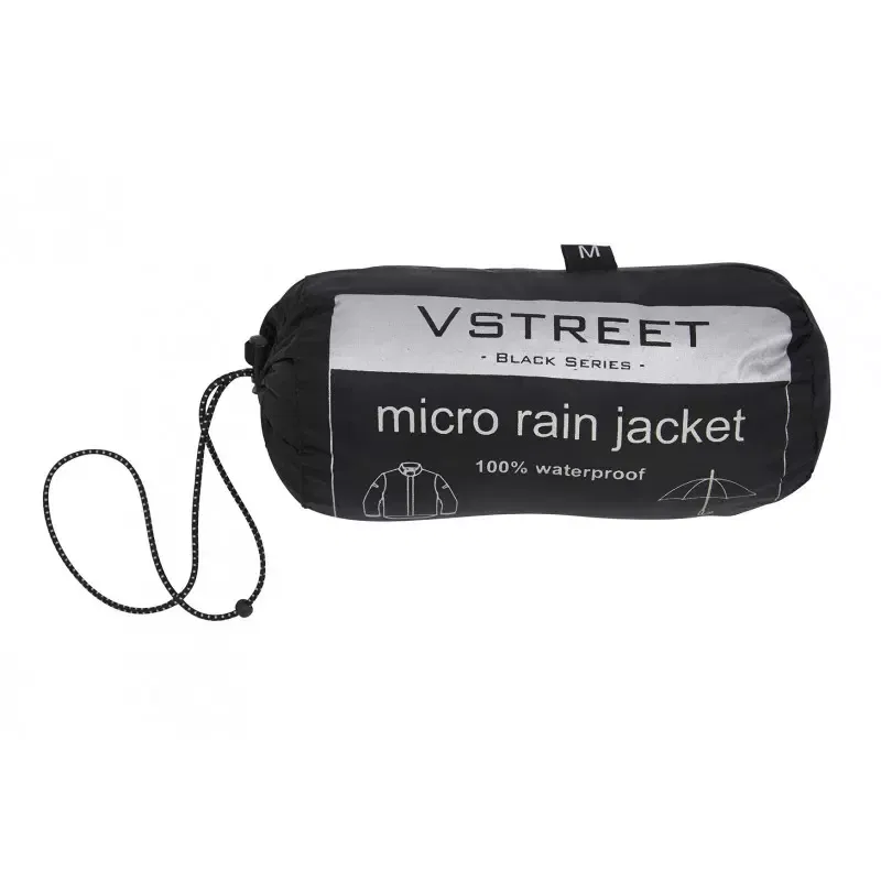 картинка Водонепроницаемая мотоциклетная куртка Micro Jacket V-Street, Черный от магазина Одежда+