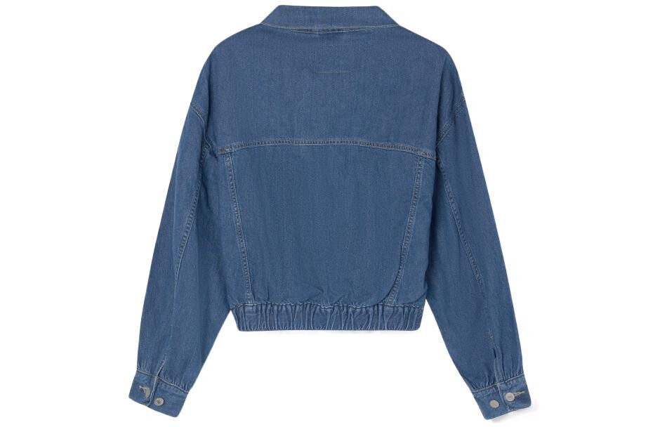 картинка Джинсовая куртка Levi's Scrunchie Trucker, синий от магазина Одежда+