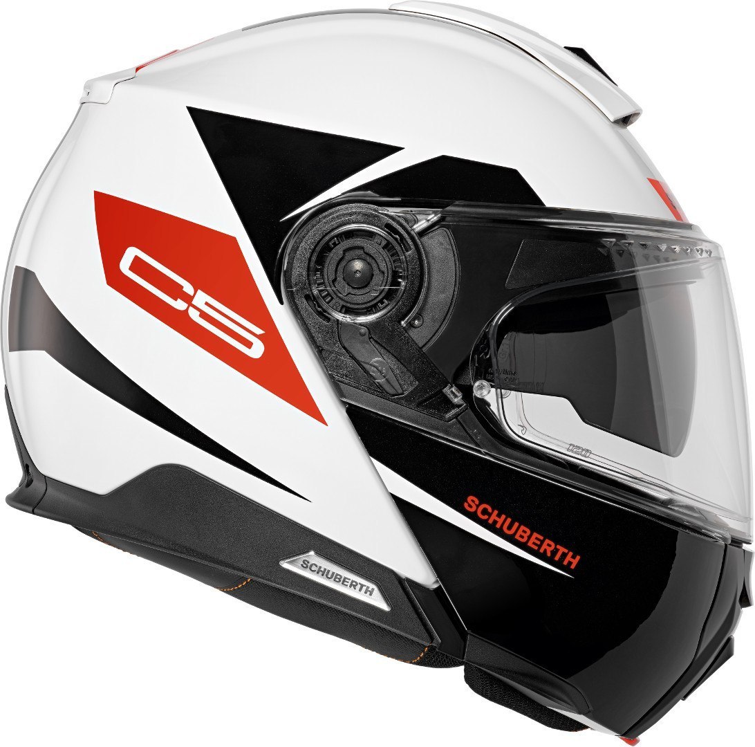 картинка Шлем Schuberth C5 Eclipse, белый/красный от магазина Одежда+