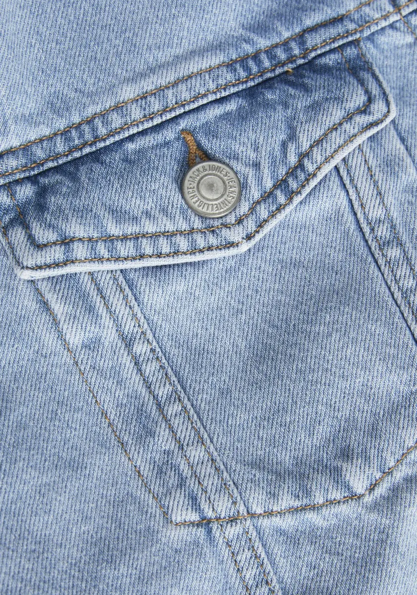 картинка Джинсовая куртка Jack & Jones "JJIJEAN JJJACKET MF 023", синий от магазина Одежда+