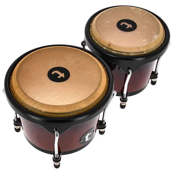 картинка Бонго Thomann 6.75"+08" Bongo Set, Natural/Black от магазина Одежда+
