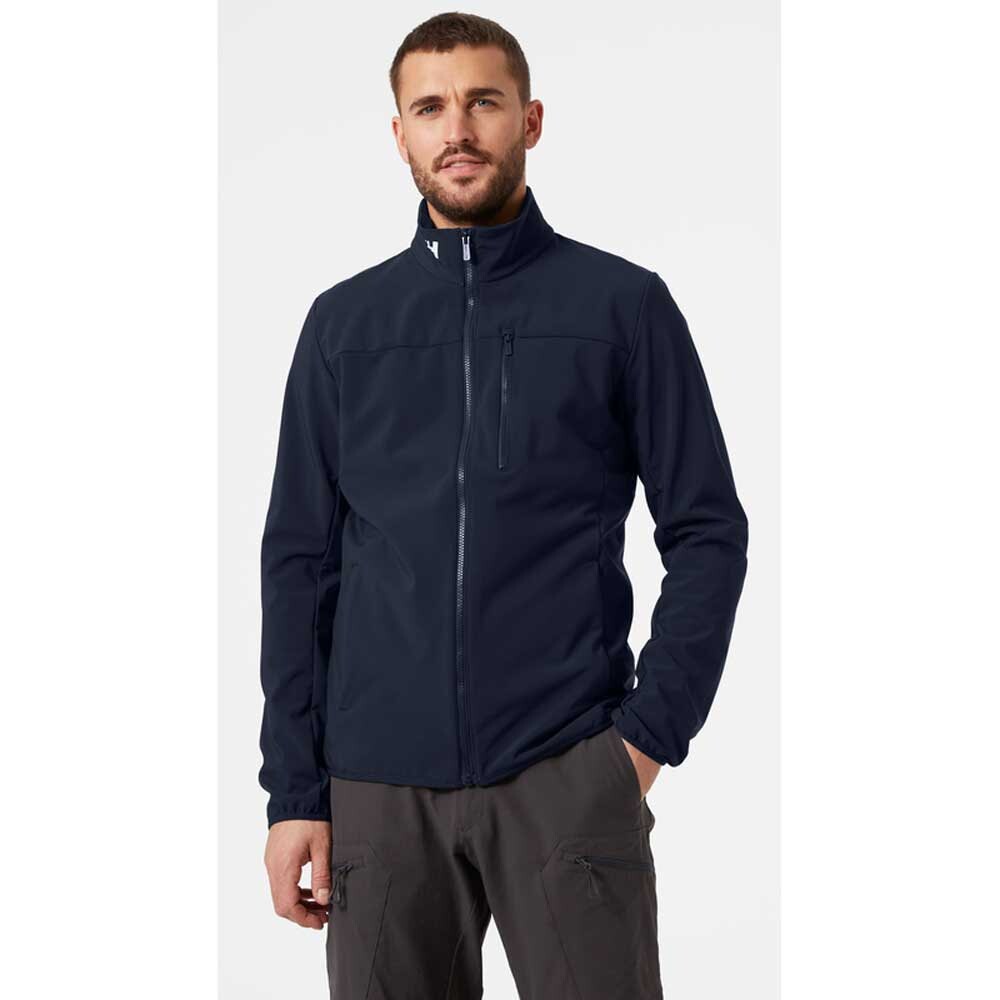 картинка Куртка Helly Hansen Crew Softshell 2.0, синий от магазина Одежда+