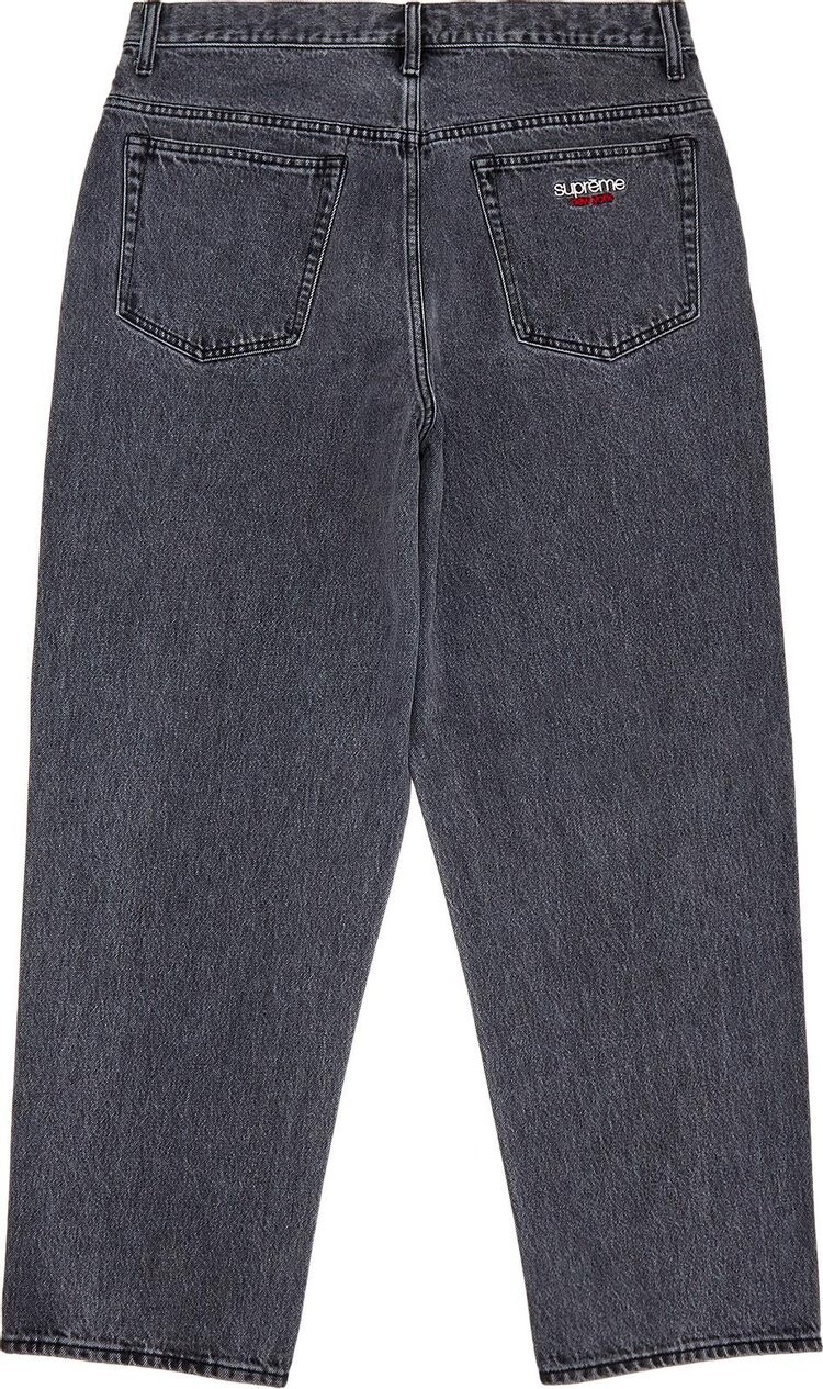 картинка Джинсы Supreme Baggy Jean 'Washed Black', черный от магазина Одежда+