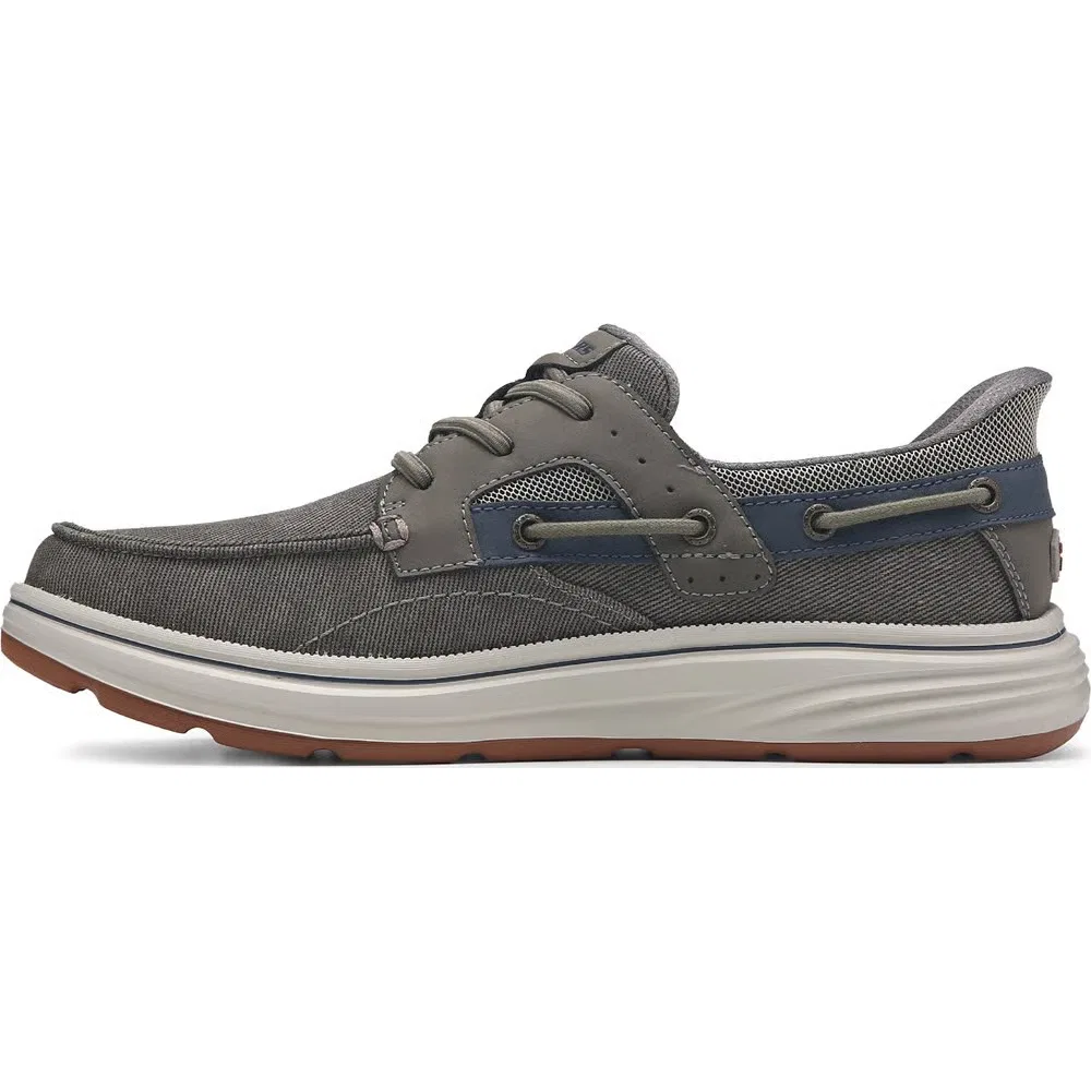 картинка Мужские слипоны Davey Skechers, Grey от магазина Одежда+