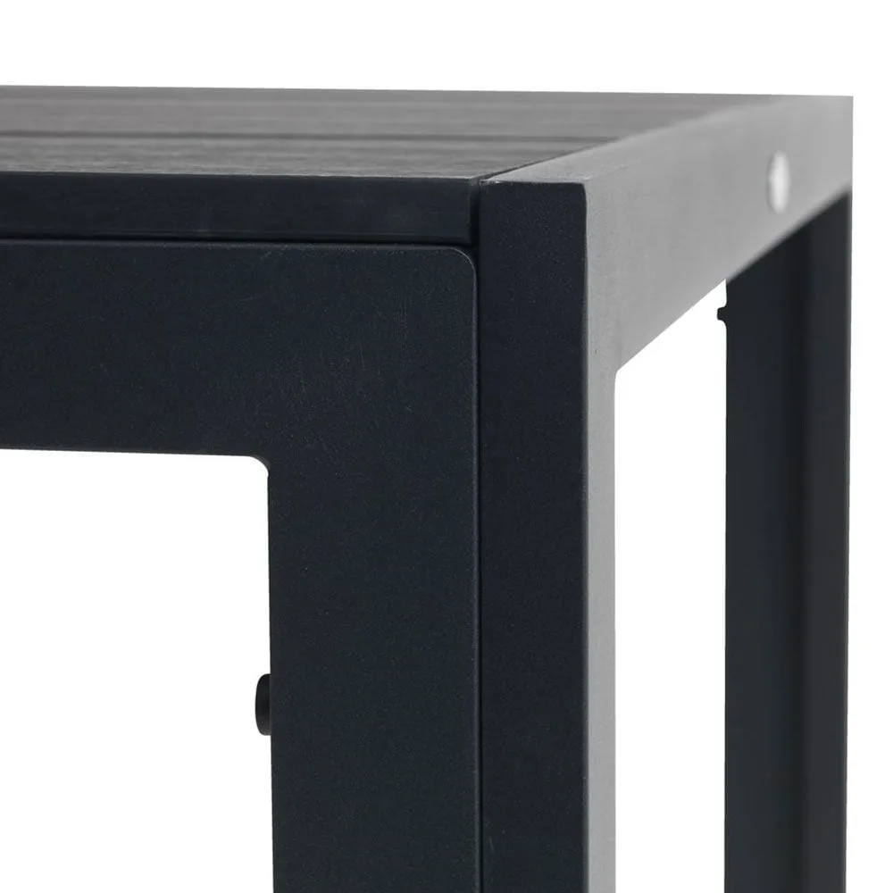 картинка Стол садовый Maderup, 150x90 см, черный от магазина Одежда+