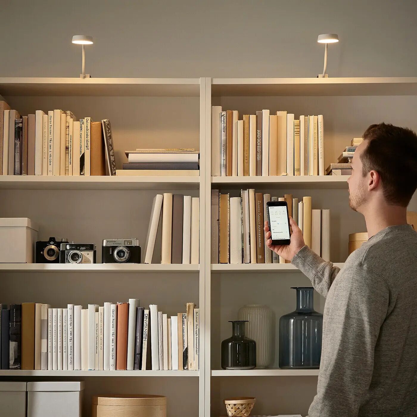 картинка Комплект освещения YTBERG/TRÅDFRI IKEA, белый от магазина Одежда+
