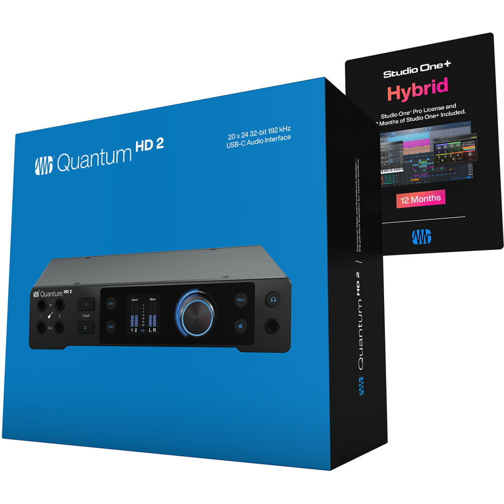 картинка Аудиоинтерфейс PreSonus Quantum HD 2 USB-C от магазина Одежда+