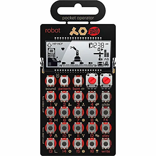 картинка Teenage Engineering PO-28 Карманный синтезатор Робот от магазина Одежда+