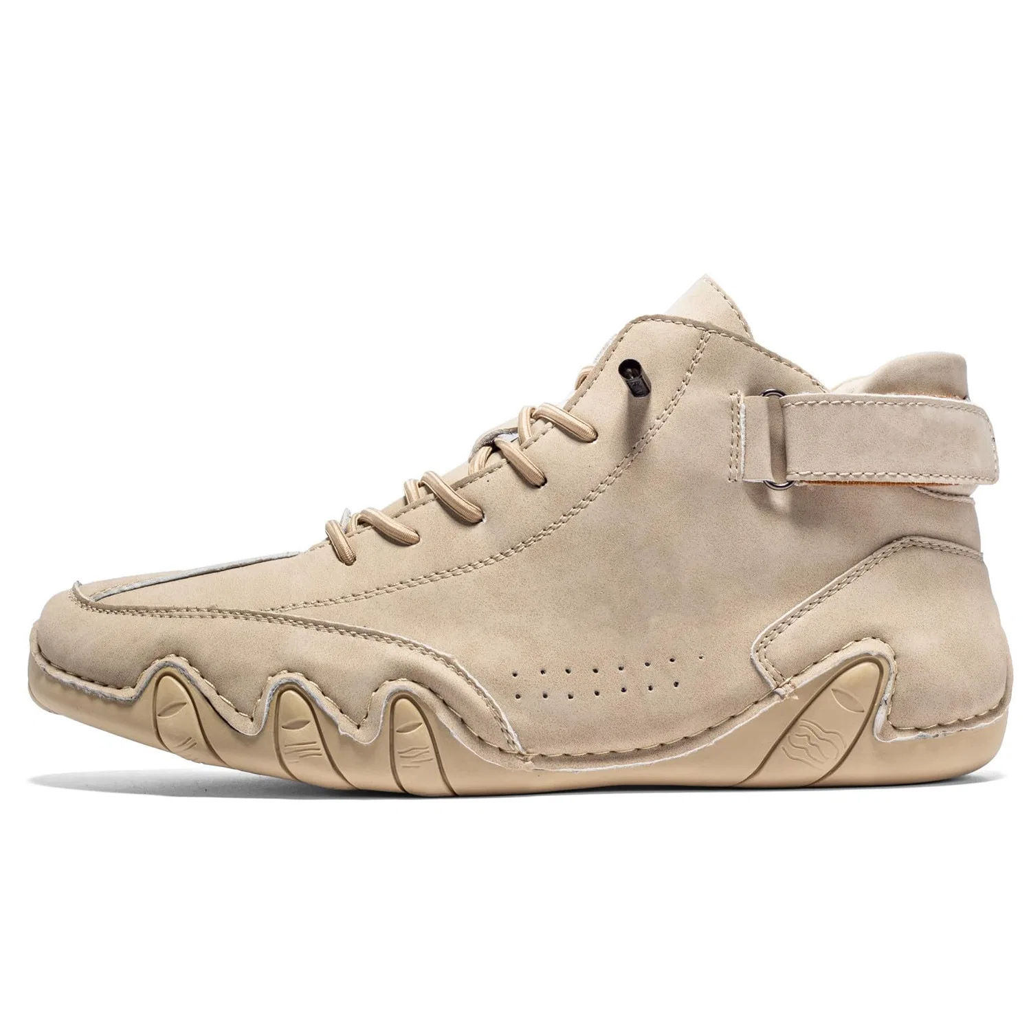 картинка Мужские эспадрильи на шнуровке Barfußschuhe Weiß, Beige от магазина Одежда+