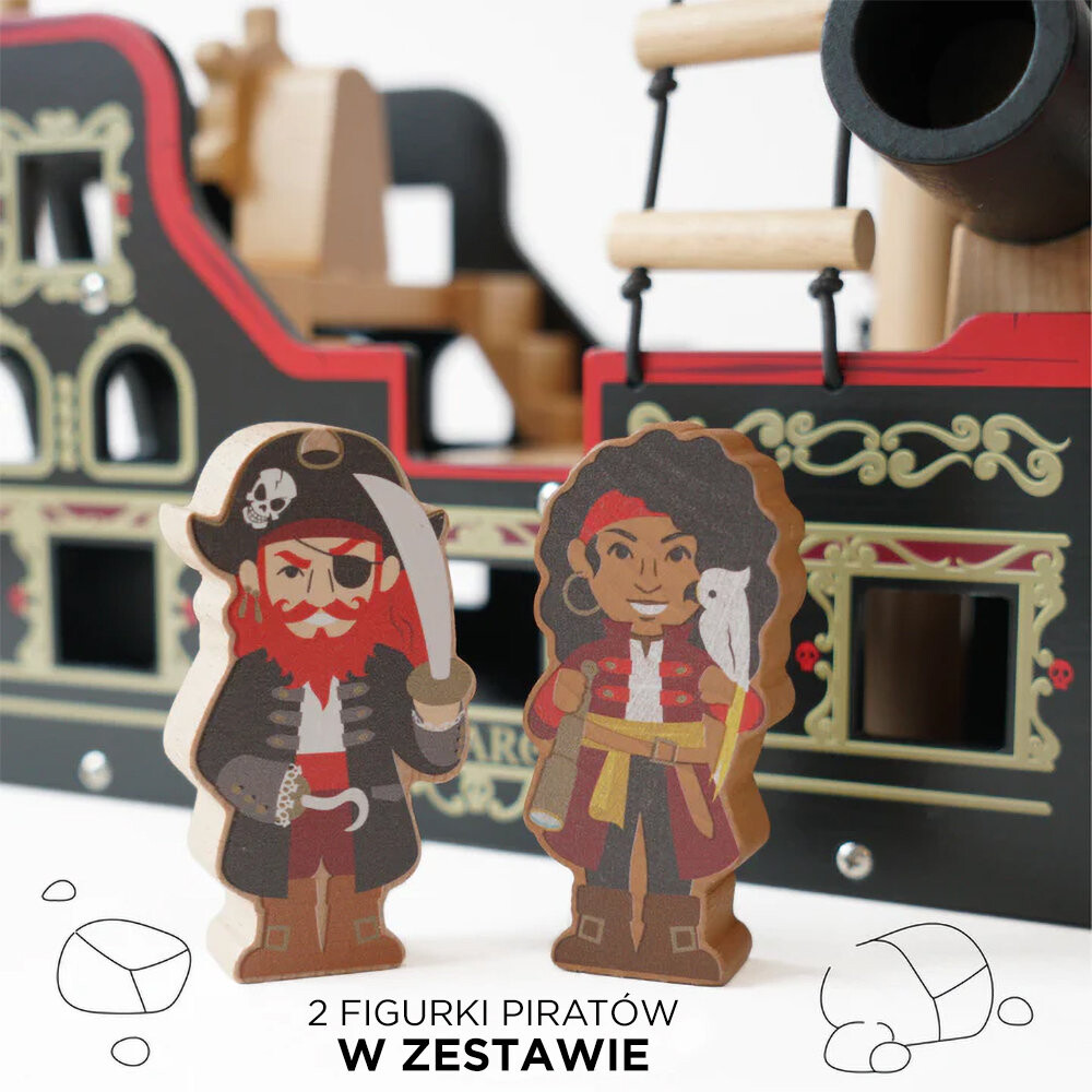 картинка Деревянный пиратский корабль Barbarossa Le Toy Van от магазина Одежда+