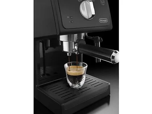 картинка Рожковая кофеварка DeLonghi ECP 31.21, черный / серебристый от магазина Одежда+