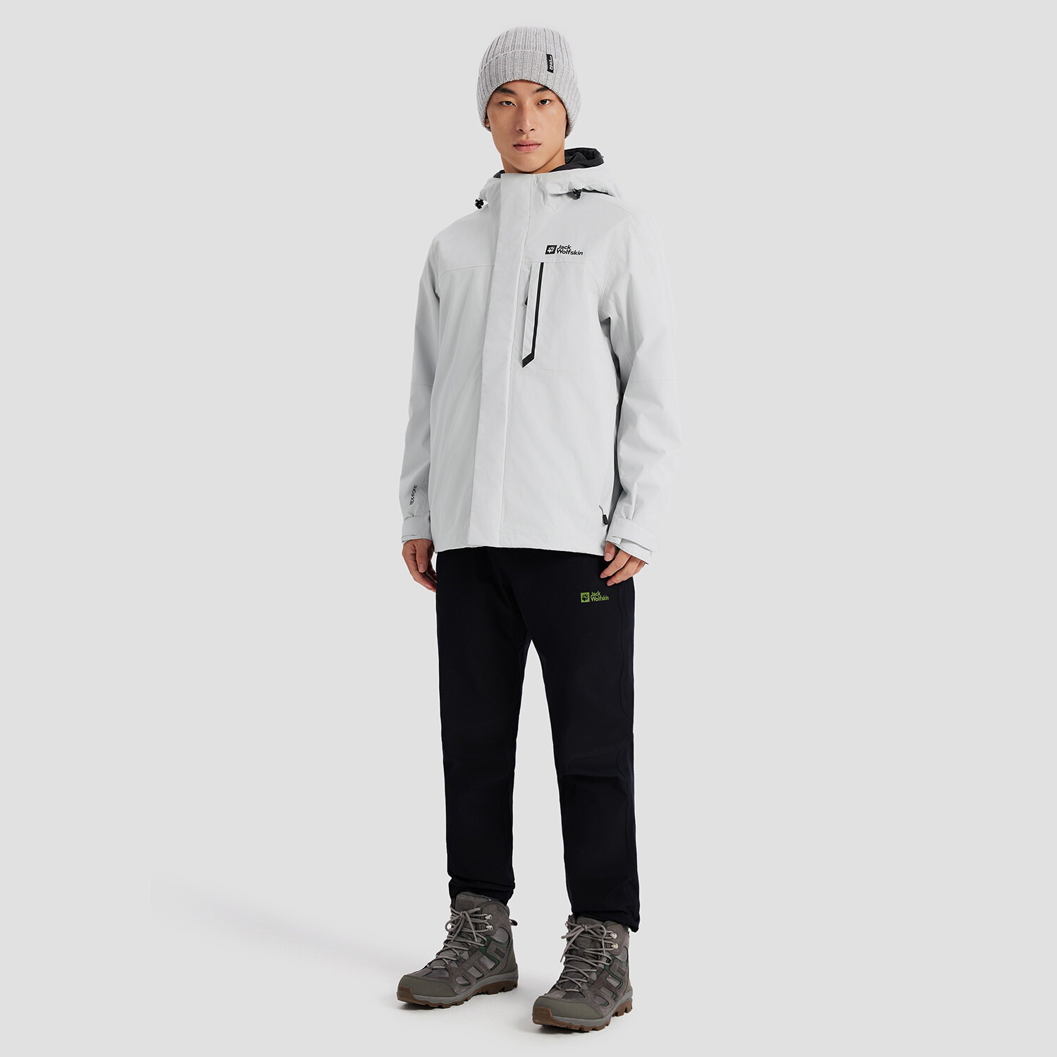 картинка Ветровка мужская Jack Wolfskin, черный от магазина Одежда+