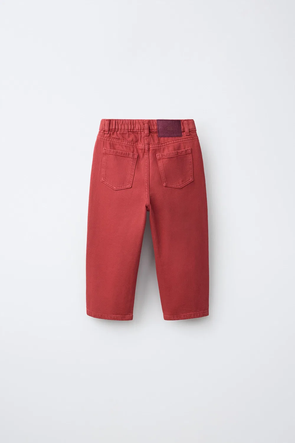 картинка Прямые джинсы ZARA, Red от магазина Одежда+