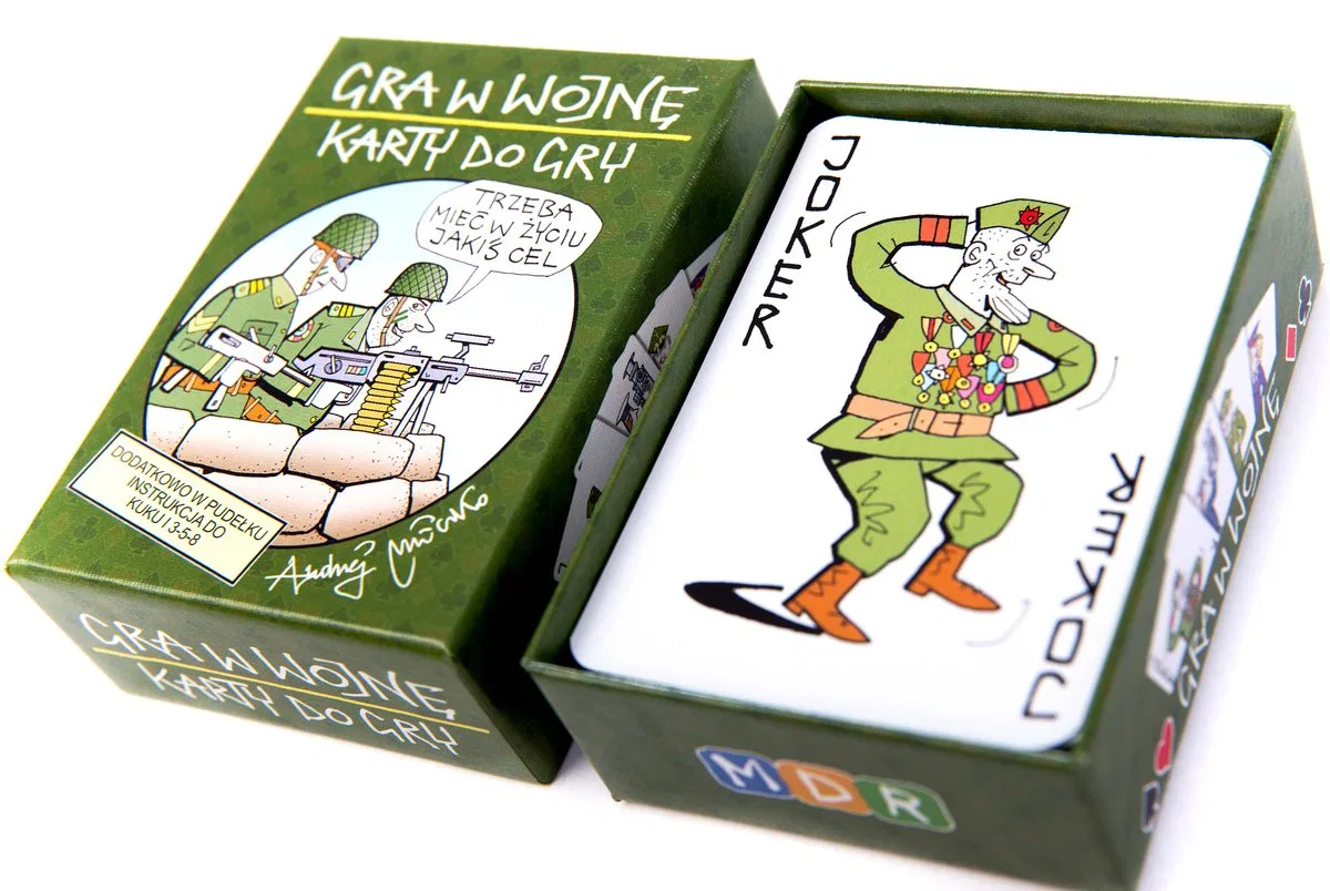 картинка Настольная игра Gra w Wojnę, MDR Dystrybucja от магазина Одежда+