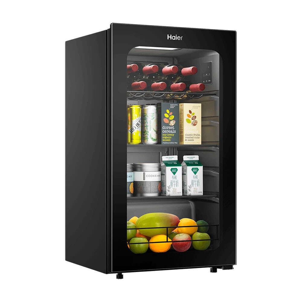 картинка Холодильник барный Haier 92L, DS092LHESD1, чёрный от магазина Одежда+