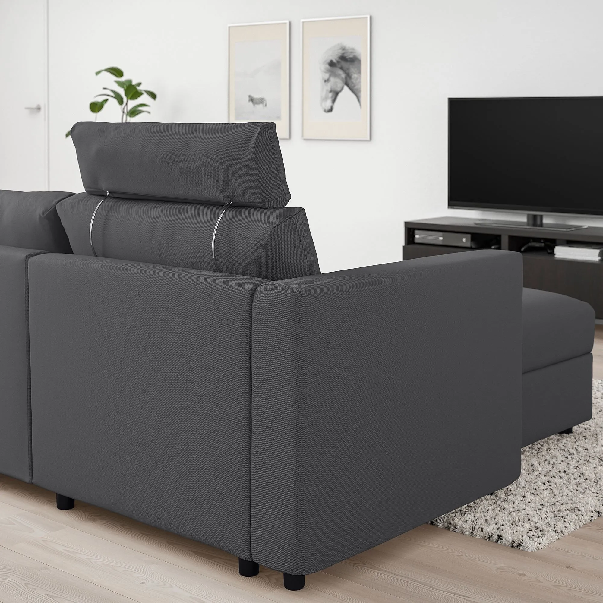 картинка Подголовник IKEA VIMLE, серый от магазина Одежда+