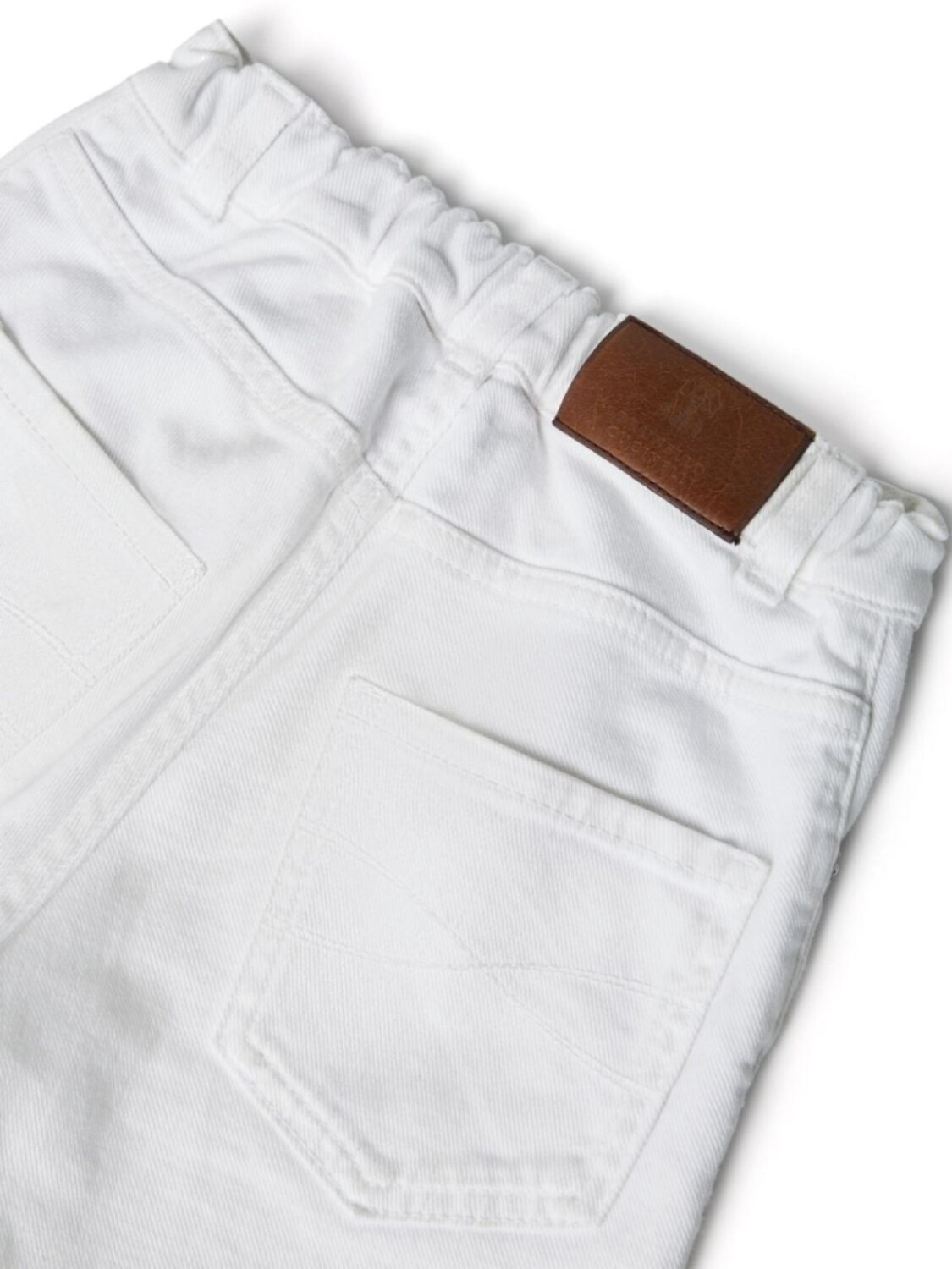 картинка Brunello Cucinelli Kids джинсы прямого кроя, белый от магазина Одежда+