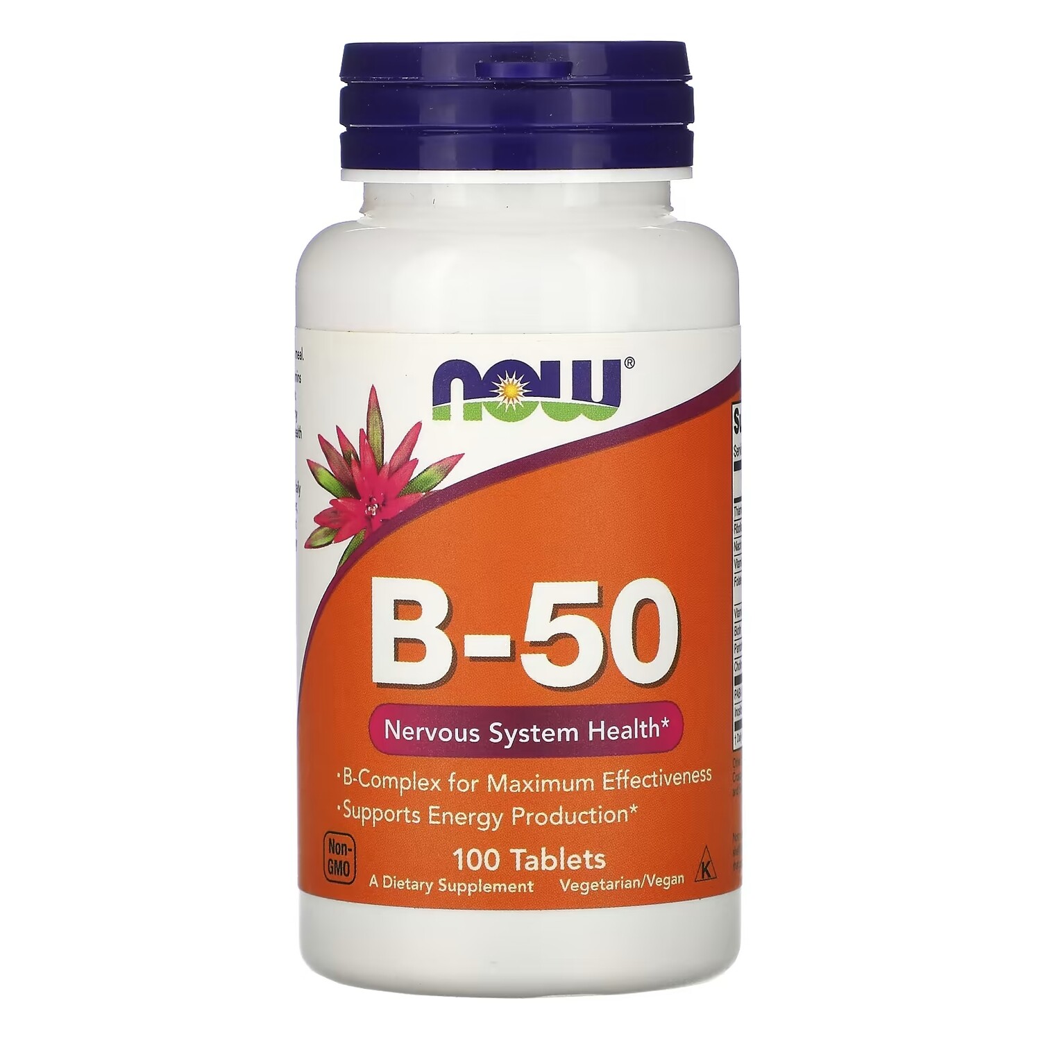 картинка NOW Foods B-50, 100 таблеток от магазина Одежда+
