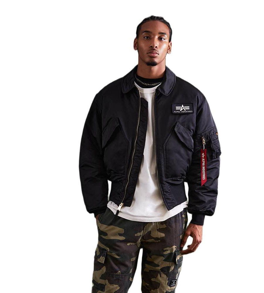 картинка Куртка Alpha Industries Alpha Cwu 45/P, черный от магазина Одежда+