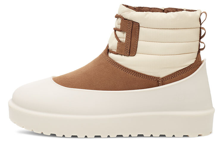 картинка Мужские зимние ботинки Ugg замшевые, бежевый/коричневый от магазина Одежда+