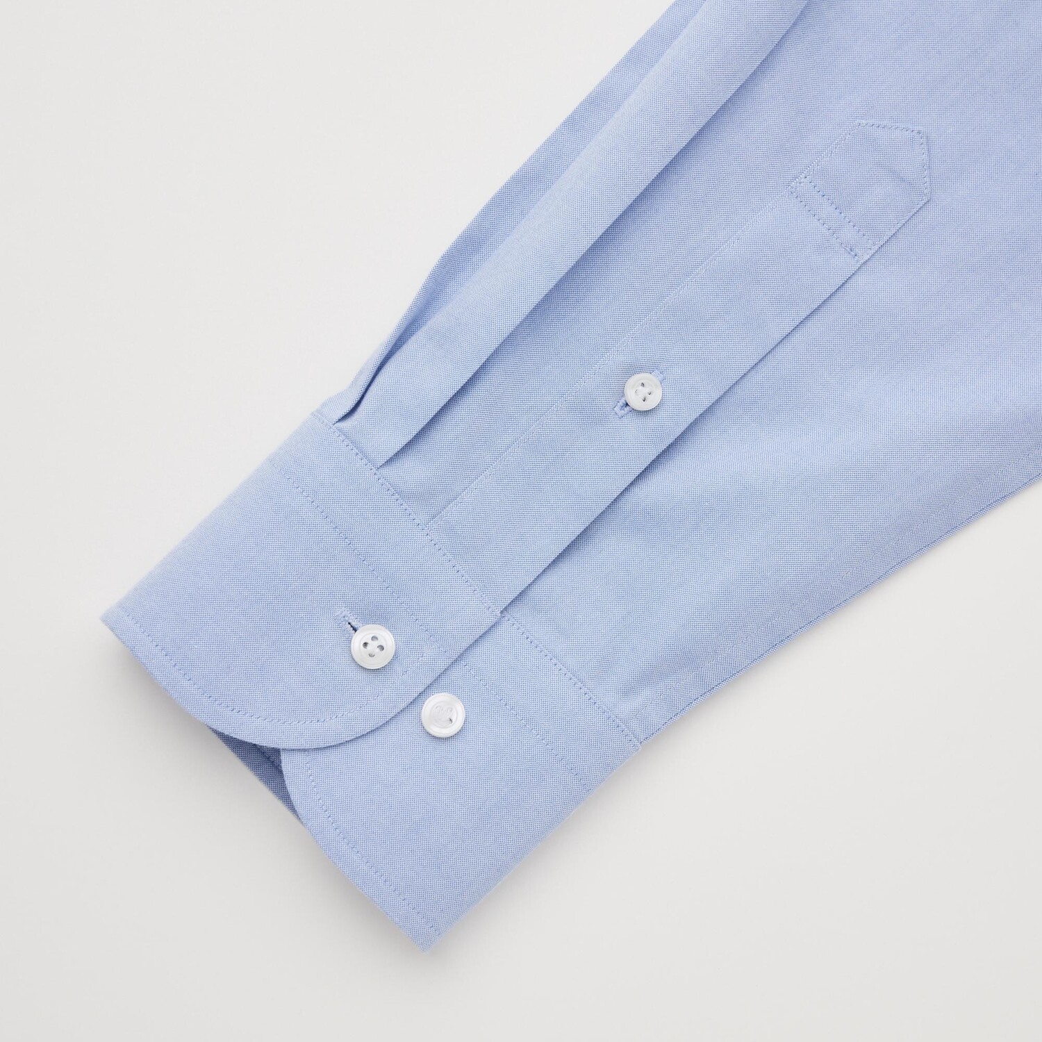 картинка Рубашка Uniqlo Super Non-Iron Slim, 60 светло-синий от магазина Одежда+