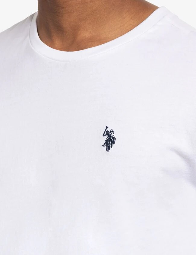 картинка Лонгслив U.S. Polo Assn., белый от магазина Одежда+
