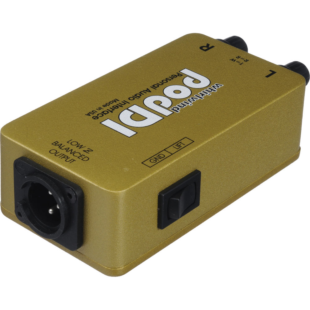 картинка Директ-бокс Whirlwind podDI Personal Audio Interface PODDI от магазина Одежда+