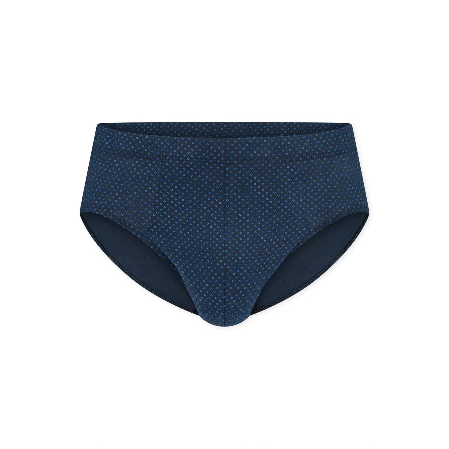 картинка Мужской мини-слип с принтом Cotton Casual Schiesser, Blue от магазина Одежда+