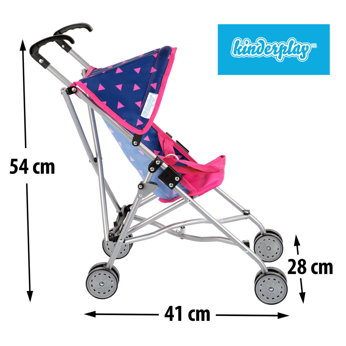 картинка Легкая коляска для кукол Kinderplay от магазина Одежда+