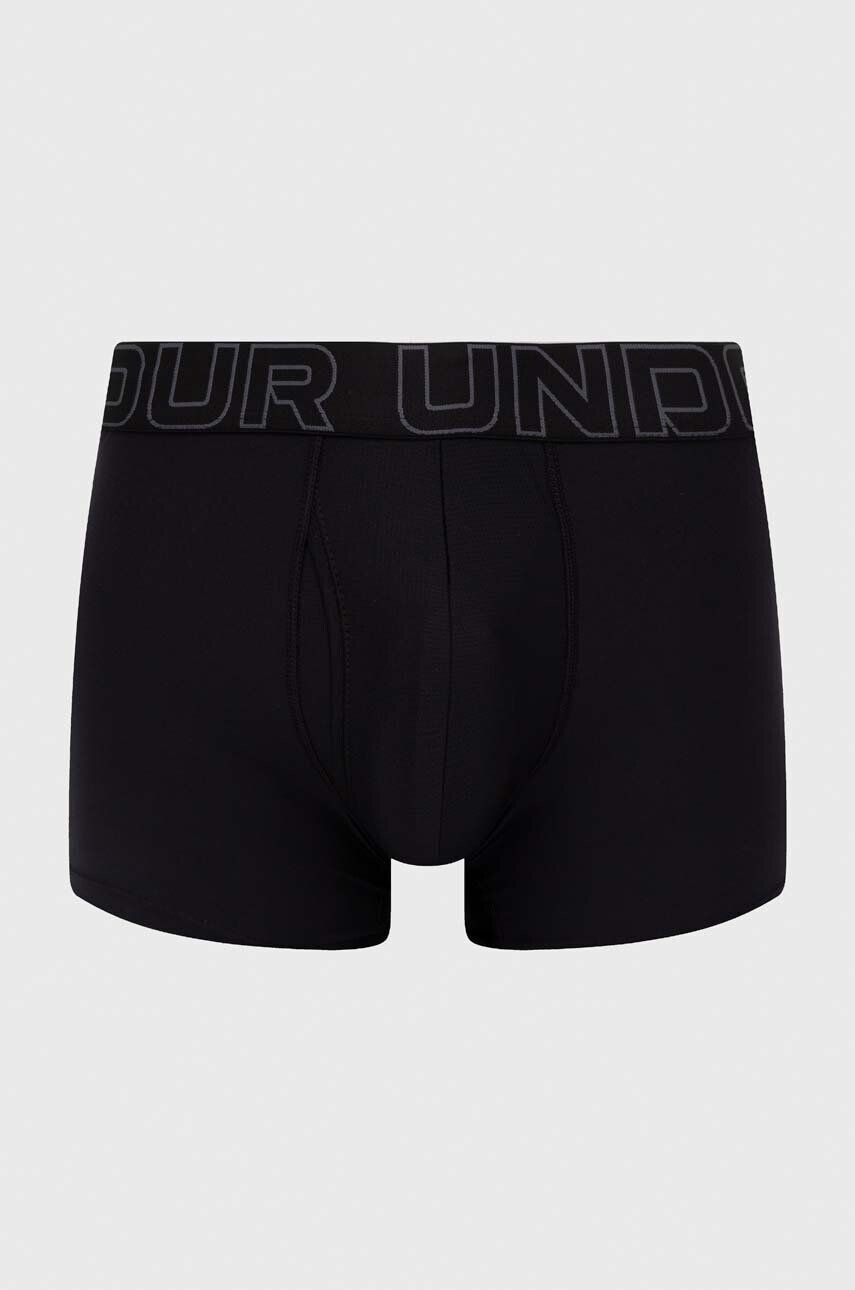 картинка Комплект боксеров Under Armour Perf Tech 3in, 3 предмета, черный от магазина Одежда+
