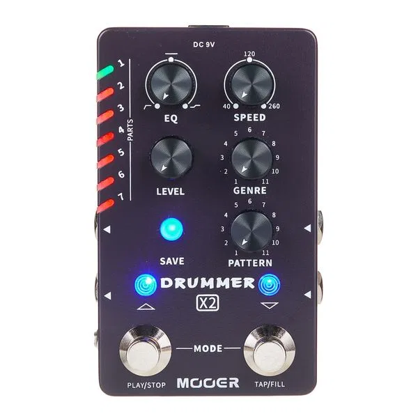 картинка Драм-машина Stereo Drummer X2 Mooer, Black от магазина Одежда+