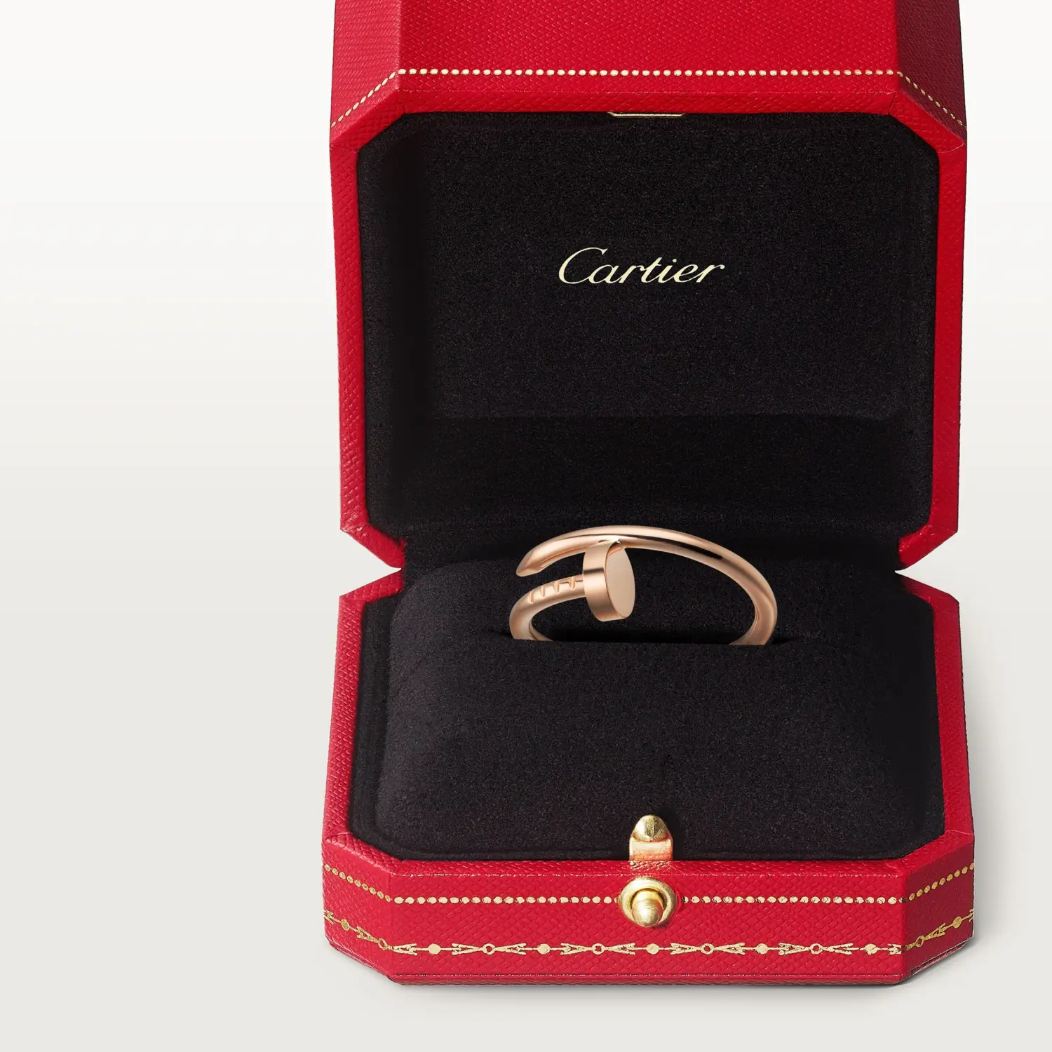 картинка Кольцо Cartier Juste un Clou из розового золота от магазина Одежда+