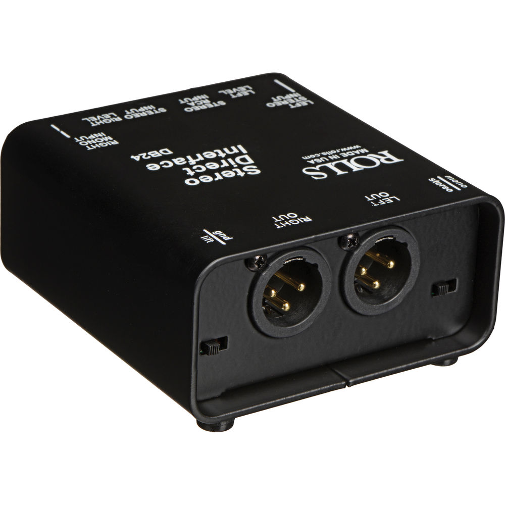 картинка Директ-бокс Rolls DB24 Passive Stereo Direct Interface DB24 от магазина Одежда+